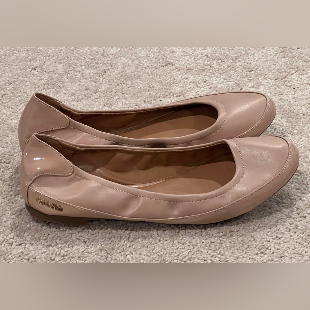 Calvin Klein Nude Ballet Flats – Size 11 – New - Picture 9 of 9